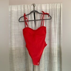 NEW Cupshe Medium Red One Piece